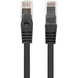Lanberg U/UTP Cat.6 Καλώδιο Δικτύου Ethernet 0.25m Black