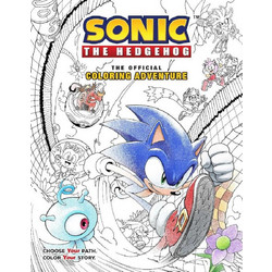 Βιβλίο Ζωγραφικής Sonic the Hedgehog: The Official Coloring Adventure