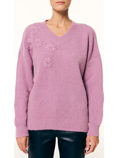 FOREL Πλεκτή μπλούζα 083.90.01.038-ΛΙΛΑ Lilac
