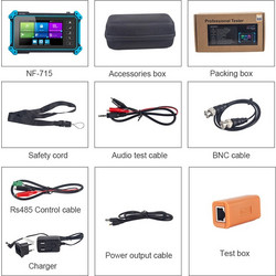 NOYAFA CCTV & IP tester NF-IPC715, 8MP CVI/TVI/AHD