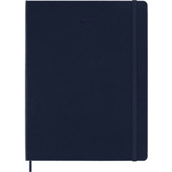 2027 Weekly Dairy XL Hard Cover Blue
