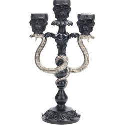 ΚΗΡΟΠΗΓΙΟ, DARK ELEGANCE, ΜΕ ΧΡΥΣΑ ΦΙΔΙΑ, ΠΟΛΥΡΕΖΙΝ, 20.5x12.5x37.7cm