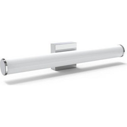 ΑΠΛΙΚΑ ΜΠΑΝΙΟΥ ΟΒΑΛ LED 15w 1500Lm 3CCT(3000-4000-6000K) 600mm IP44 ΝΙΚΕΛ ARTE ILLUMINA PALΜ