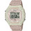 Casio Vintage Ψηφιακό Ανδρικό Ρολόι Χρονογράφος με Ροζ Καουτσούκ Λουράκι W-218HC-4A2VEF