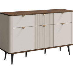 Μπουφές Marly Reg IV Καφέ 130x40x82