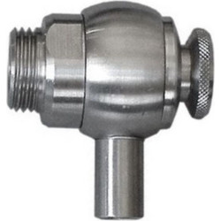 Κάνουλα Ανοξείδωτη 1/2" QUATTRO EFFE 101796 για Δοχεία