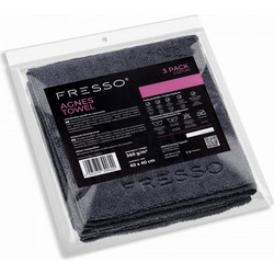 Fresso ΠΕΤΣΕΤΑ ΜΙΚΡΟΦΙΜΠΡΑΣ AGNES 40x40 ΣΕΤ 3ΤΕΜ FRESSO 390600/FRE
