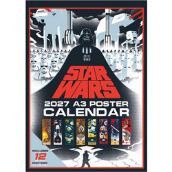 Star Wars Calendar A3 Poster 2027