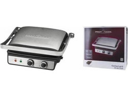 Profi Cook PC-KG1029 Τοστιέρα Γκριλιέρα με Αποσπώμενες Πλάκες για 4 Τοστ 2000W
