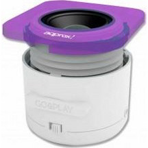 Approx Go & Play APPSP10 Ηχείο Bluetooth 3W Λευκό Μωβ