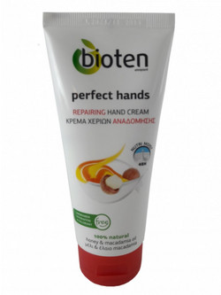 Bioten Perfect Hands Repairing Honey & Macadamia Oil Αναπλαστική Κρέμα Χεριών 100ml