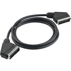 Osio OSK-1161 Καλώδιο SCART αρσενικό σε αρσενικό 1,5m (Μαύρο)