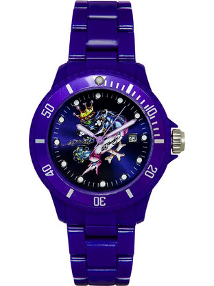 Ed Hardy Womens Vip Γυναικείο Ρολόι με Μπλε Λουράκι VP-DB