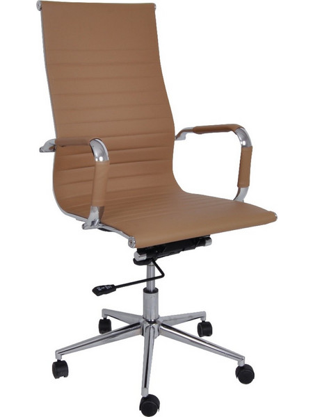 Woodwell BF3300 Καρέκλα Γραφείου με Ανάκλιση Μπεζ EO276,1