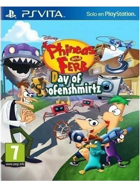 Phineas And Ferb Day Of Doofenshmirtz PS Vita