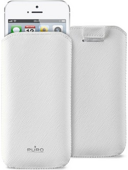 Θήκη Puro Slim Essential Pouch Universal Άσπρη