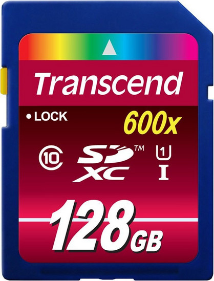 Κάρτα Μνήμης Transcend Ultimate 600x SDXC 128GB Class 10 U1 UHS-I