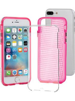 Θήκη Case-mate TOUGH TRANSLUCENT - Lipstick για Apple iPhone 7 6 6S - ΡΟΖ - CM034728X