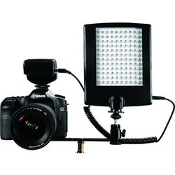 Falcon Eyes LED Lamp with Flash DV-120FV on Penlite