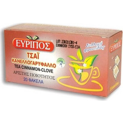 ΕΥΡΙΠΟΣ Κανέλλα & Γαρίφαλλο 20 Φακελάκια