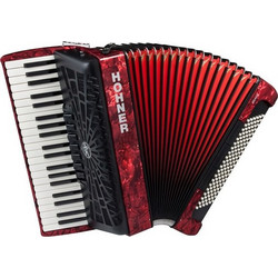 HOHNER Bravo III 120 Silent Key Ακκορντεόν Κόκκινο