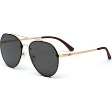 Kypers Waspe Large 003S Ανδρικά Γυαλιά Ηλίου Aviator Μεταλλικά Χρυσά Μαύρα με Μαύρο Polarized Φακό