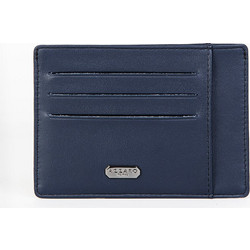 AZZARO Καρτοθήκη δερμάτινη μπλέ AZP16AQ - 22933-8-03