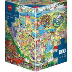 Puzzle Heye Puzzle Anders Lyon Βόλτα Στο Πάρκο 1000 Κομμάτια