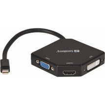 Sandberg Adapter MiniDPHDMIDVIVGA (509-12)