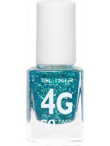 Elixir 4G Fast Dry 200 Glitter Βερνίκι Νυχιών Μακράς Διαρκείας