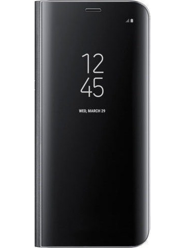 Θήκη Clear View για Samsung Galaxy A9 (2018) Black (oem)
