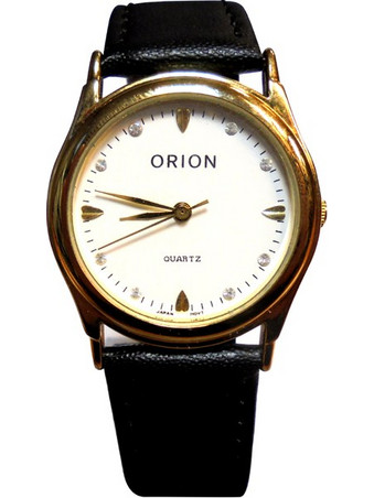 Orion Black Leather Strap A-41837