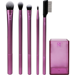 Real Techniques Enhanced Eye Σετ Πινέλα Μακιγιάζ με Θήκη 5τμχ
