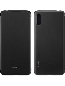 Huawei Y6 2019 Θήκη Flip Wallet Black 51992945