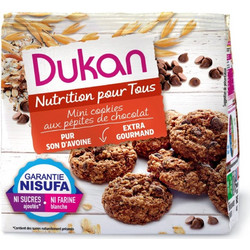 Dukan Expert Μίνι Cookies βρώμης με κομμάτια σοκολάτας, 100gr
