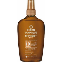 Ecran Sunnique Αδιάβροχο Spray Μαυρίσματος Σώματος SPF10 200ml