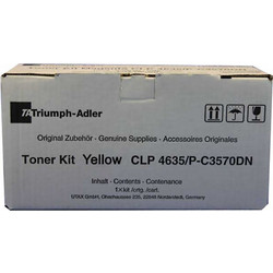 Triumph-Adler 4463510116 Yellow Toner