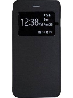 Θήκη Flip S-View Trans Apple iPhone 6 Plus Μαύρο