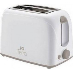 IQ Terra ST-600 Φρυγανιέρα 2 Θέσεων 800W Λευκή