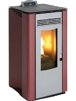 Kalor Lara 12 Brown Σόμπα Pellet Αερόθερμη 10kW