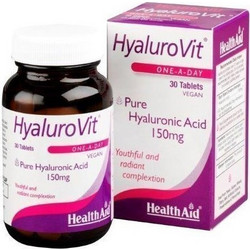 Health Aid HyaluroVit 150mg 30 Ταμπλέτες