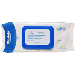Mustela Dermo-Soothing Μωρομάντηλα 70τμχ