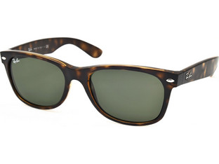 Ray-Ban RB2132 90/2L Ανδρικά Γυαλιά Ηλίου Τετράγωνα Κοκάλινα Ταρταρούγα με Πράσινο Polarized Φακό