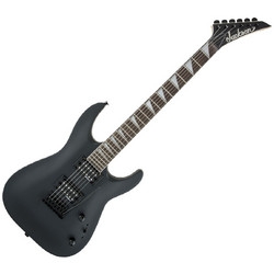 Jackson JS22 Dinky Ηλεκτρική Κιθάρα ST Style με HH Μαγνήτες και Ταστιέρα Amaranth Satin Black