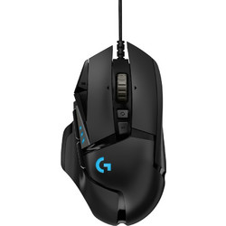 Logitech G502 Hero Ενσύρματο Gaming Ποντίκι RGB 16000 DPI Black