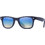 Ray-Ban RB4340 6232/4O Ανδρικά Γυαλιά Ηλίου Τετράγωνα Κοκάλινα Μαύρα με Μπλε Καθρέπτη Φακό