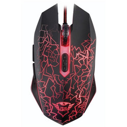 Trust GXT 105 Ενσύρματο Gaming Ποντίκι RGB 2400 DPI Black