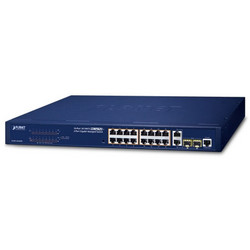 Planet FGSW-1816HPS Managed L2 Switch με 16 Θύρες Ethernet 1000Mbps και 2 SFP θύρες