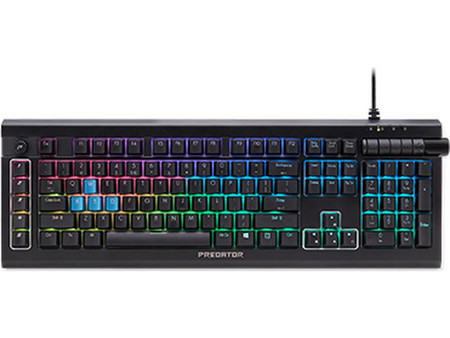 Acer Predator Aethon 500 Μηχανικό Gaming Πληκτρολόγιο με Kailh Blue Διακόπτες RGB Black