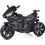 Cangaroo Moni Shadow Ηλεκτροκίνητο Παιδικό Μηχανάκι 12V Μαύρο
